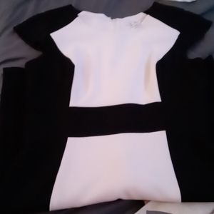 B/W dress